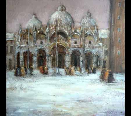 San Marco sous la neige